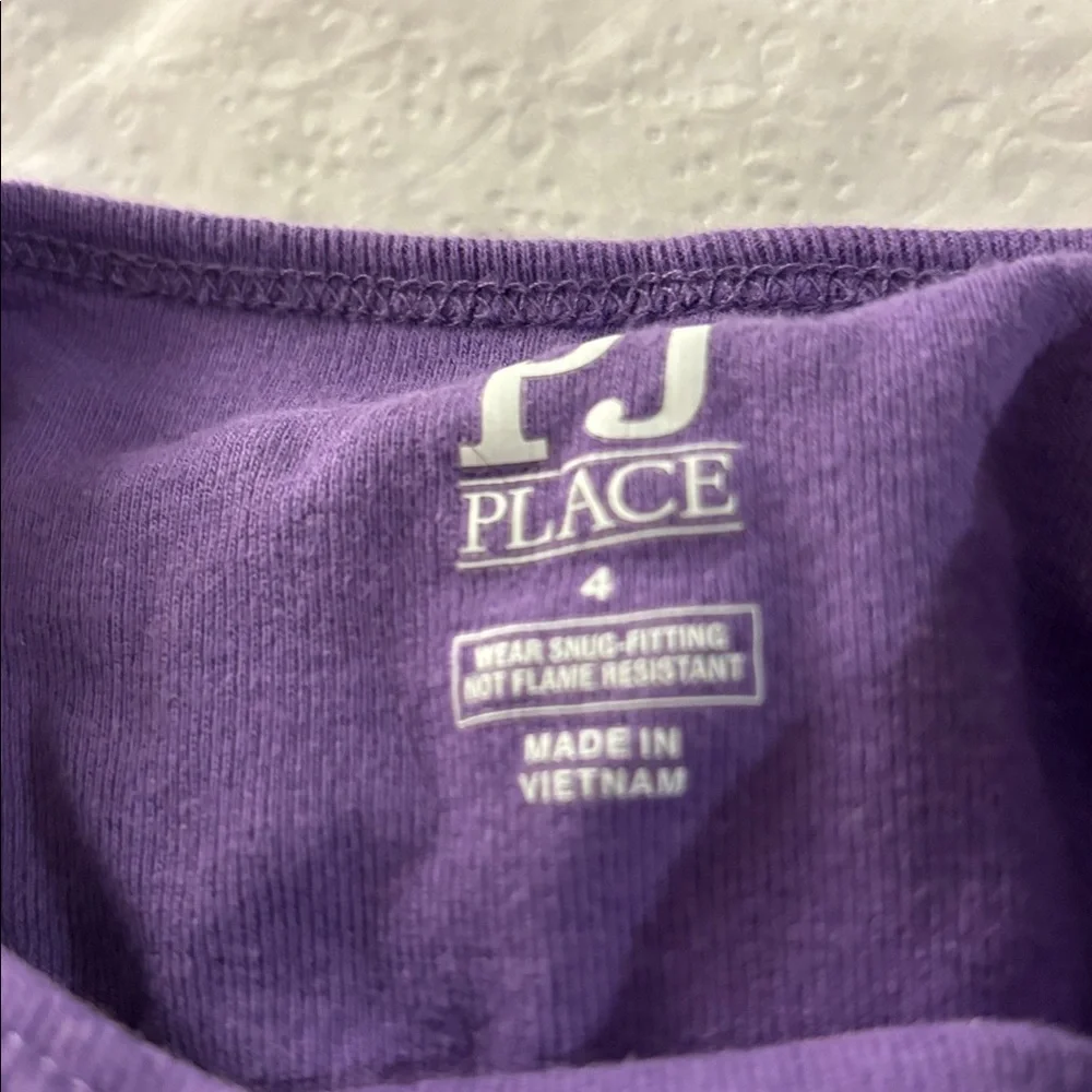 Place vibrant purple